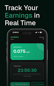 Avera: Mobile Mining Screenshot 7