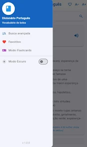 Portuguese Dictionary Screenshot 4