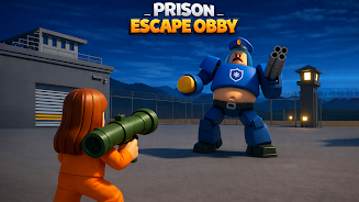 Obby Prison Escape Run 3D Screenshot 5