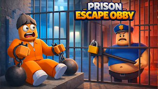 Obby Prison Escape Run 3D Screenshot 4