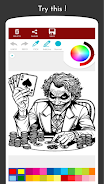 Bad Clown Coloring Book  Screenshot 3