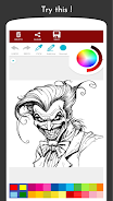 Bad Clown Coloring Book  Screenshot 6