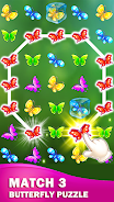Match 3 Butterfly Puzzle Screenshot 9