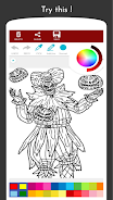 Bad Clown Coloring Book  Screenshot 8