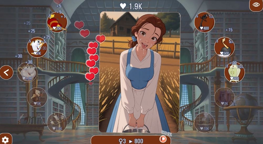 Belle Clicker  Screenshot 1
