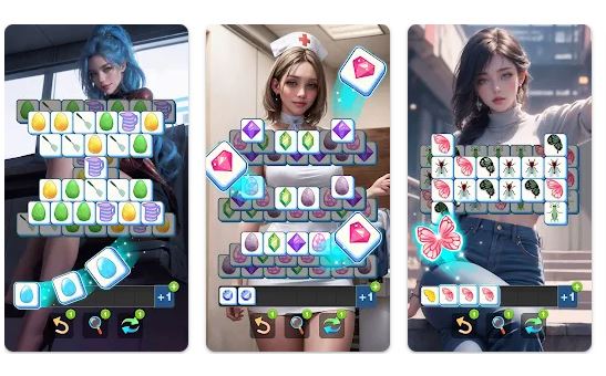[18+] Goddess Tile – Triple Match  Screenshot 1