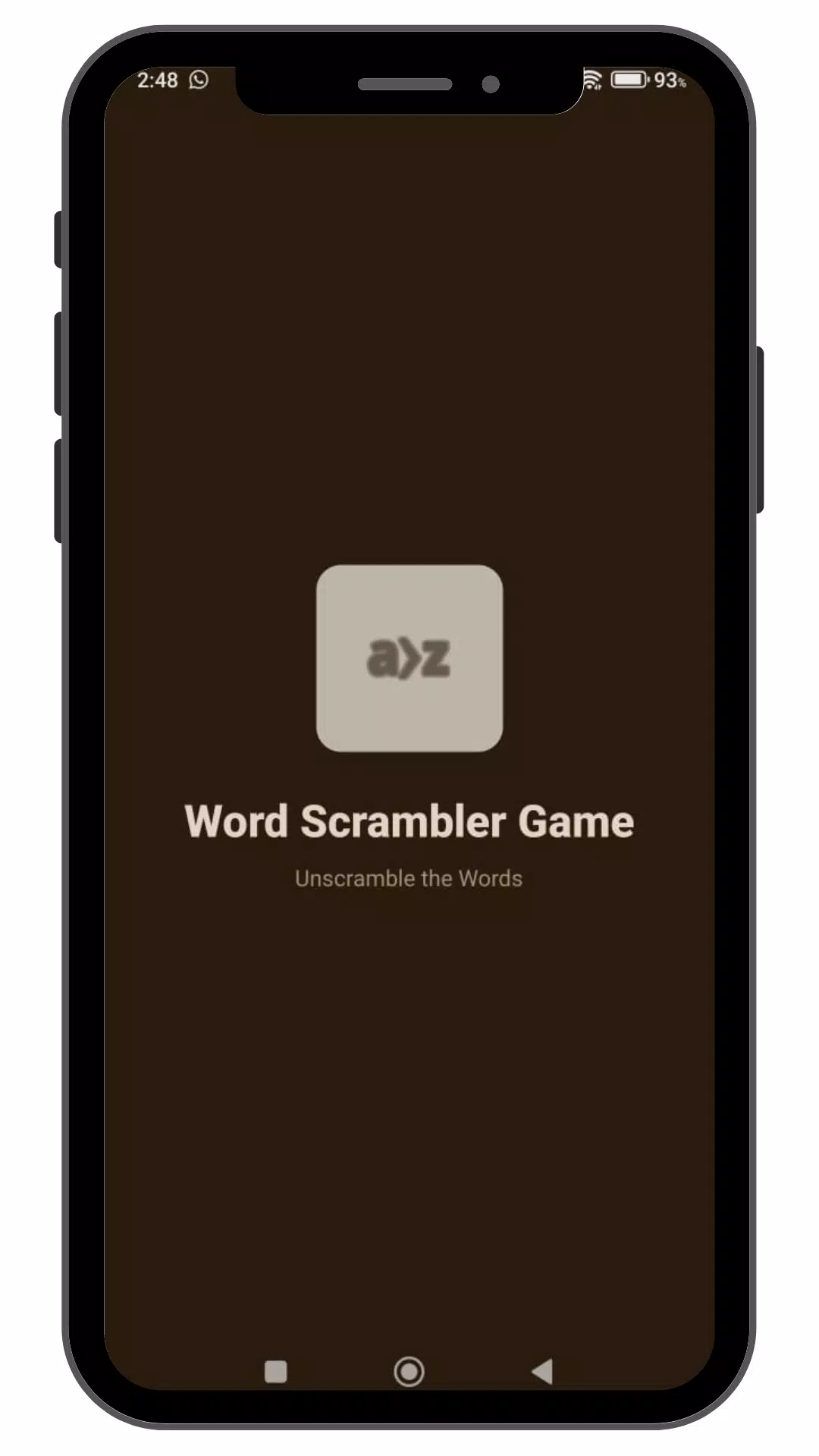 Word scrambler Game  Screenshot 1
