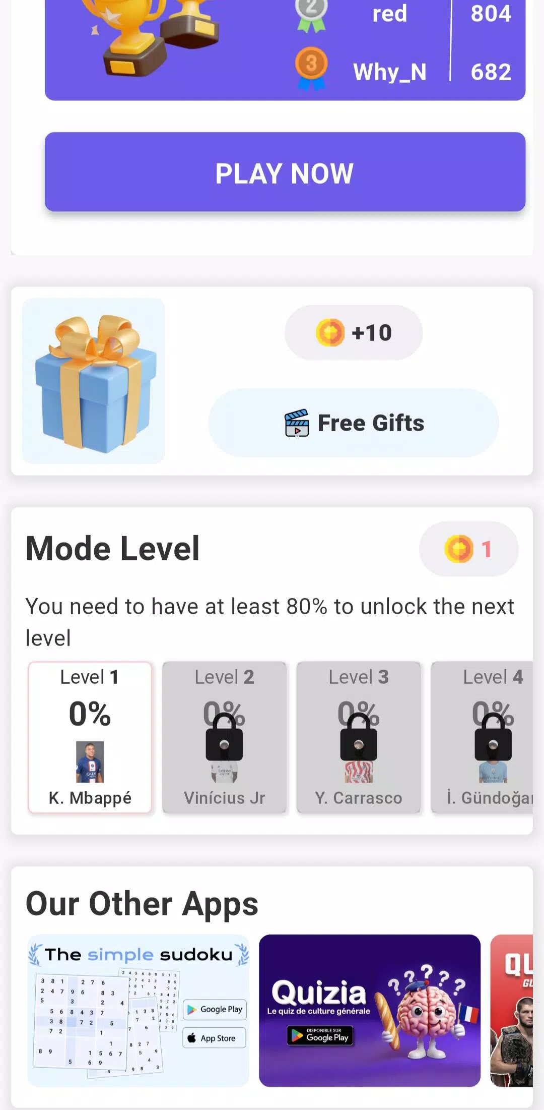 Quiz Football Screenshot 6