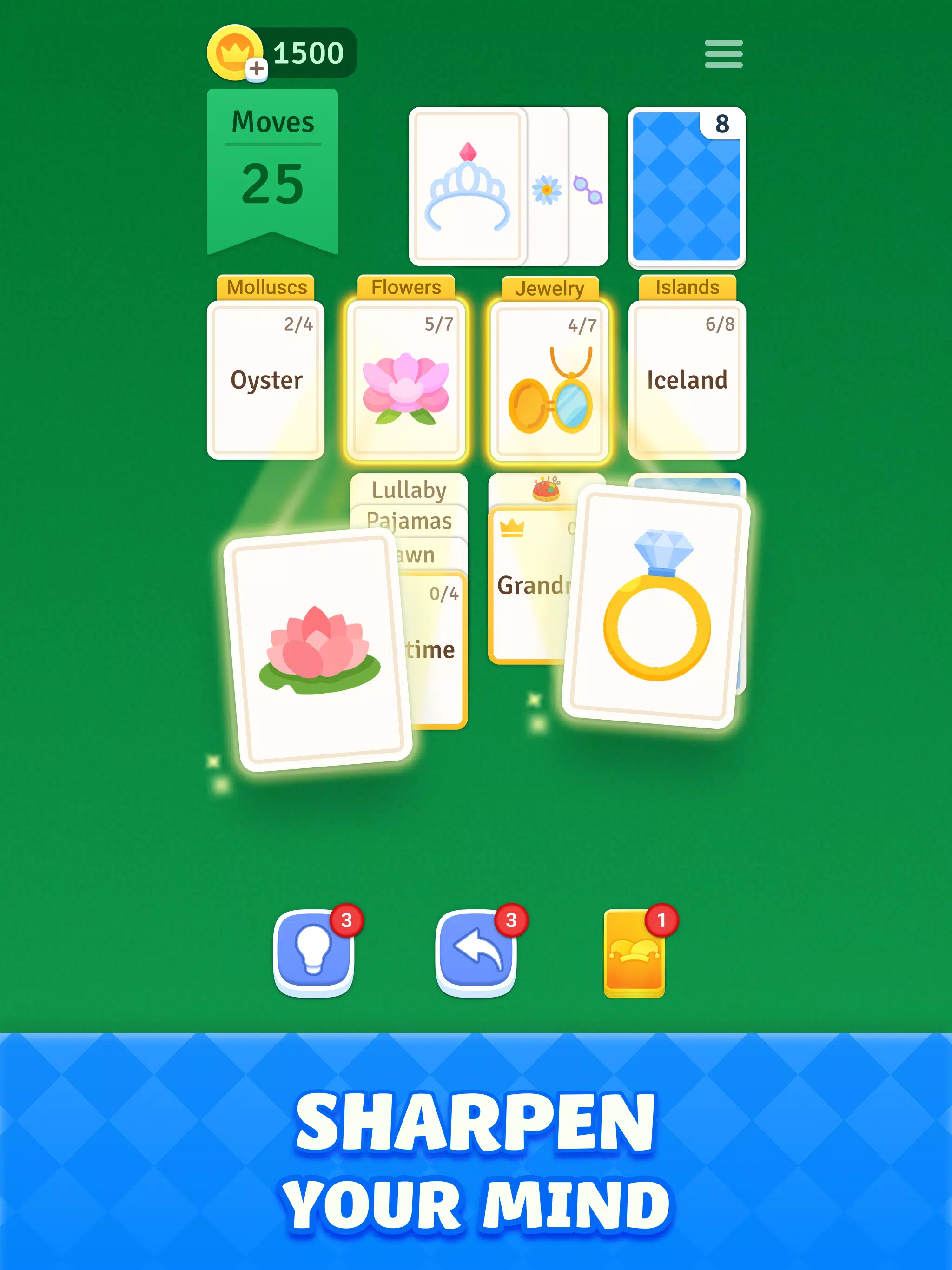 Solitaire Associations Journey  Screenshot 8