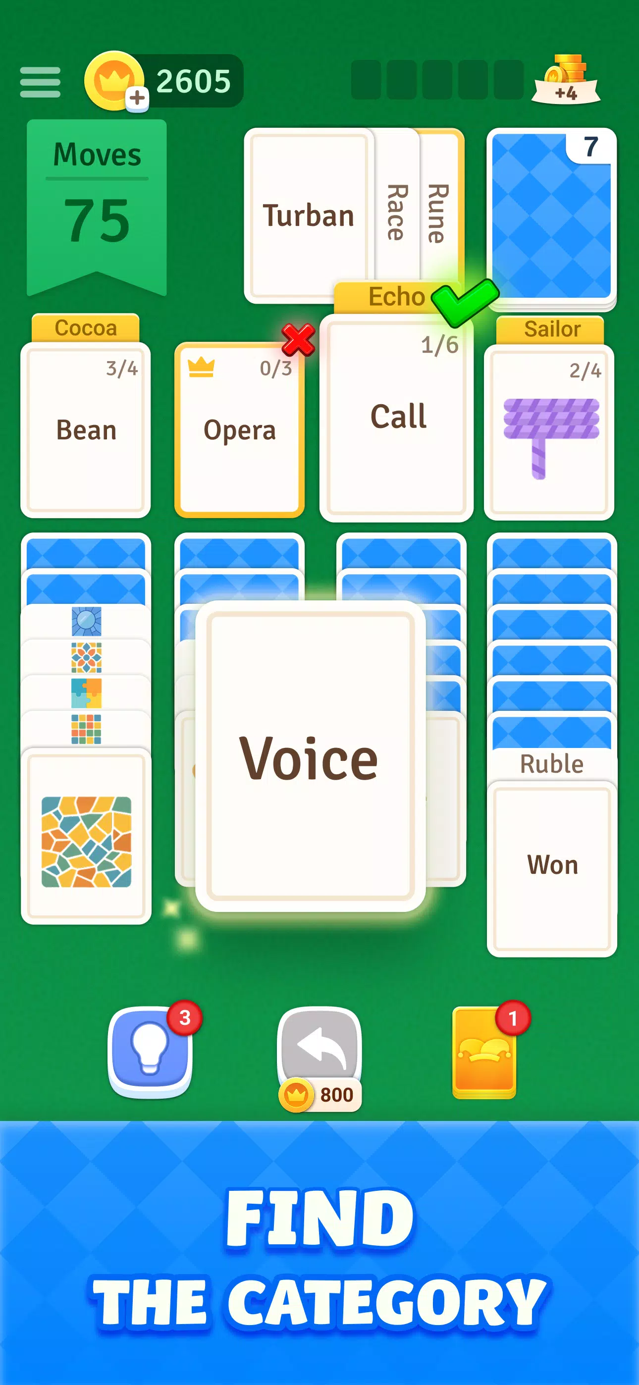 Solitaire Associations Journey  Screenshot 6