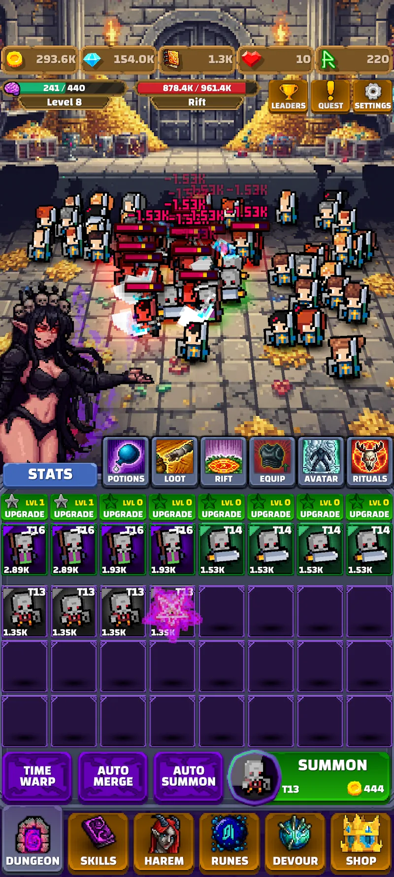 Idle Zombie Summoner  Screenshot 1