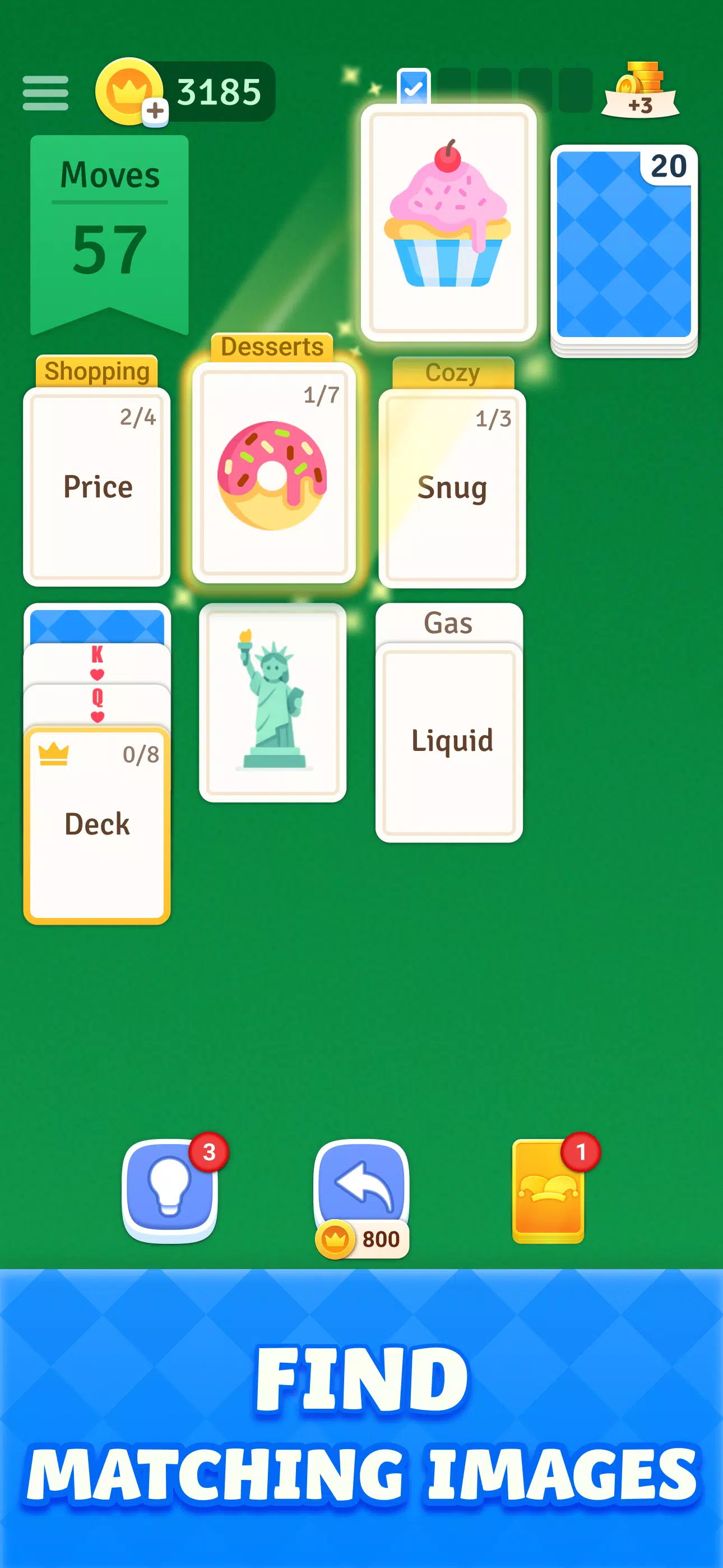 Solitaire Associations Journey  Screenshot 2