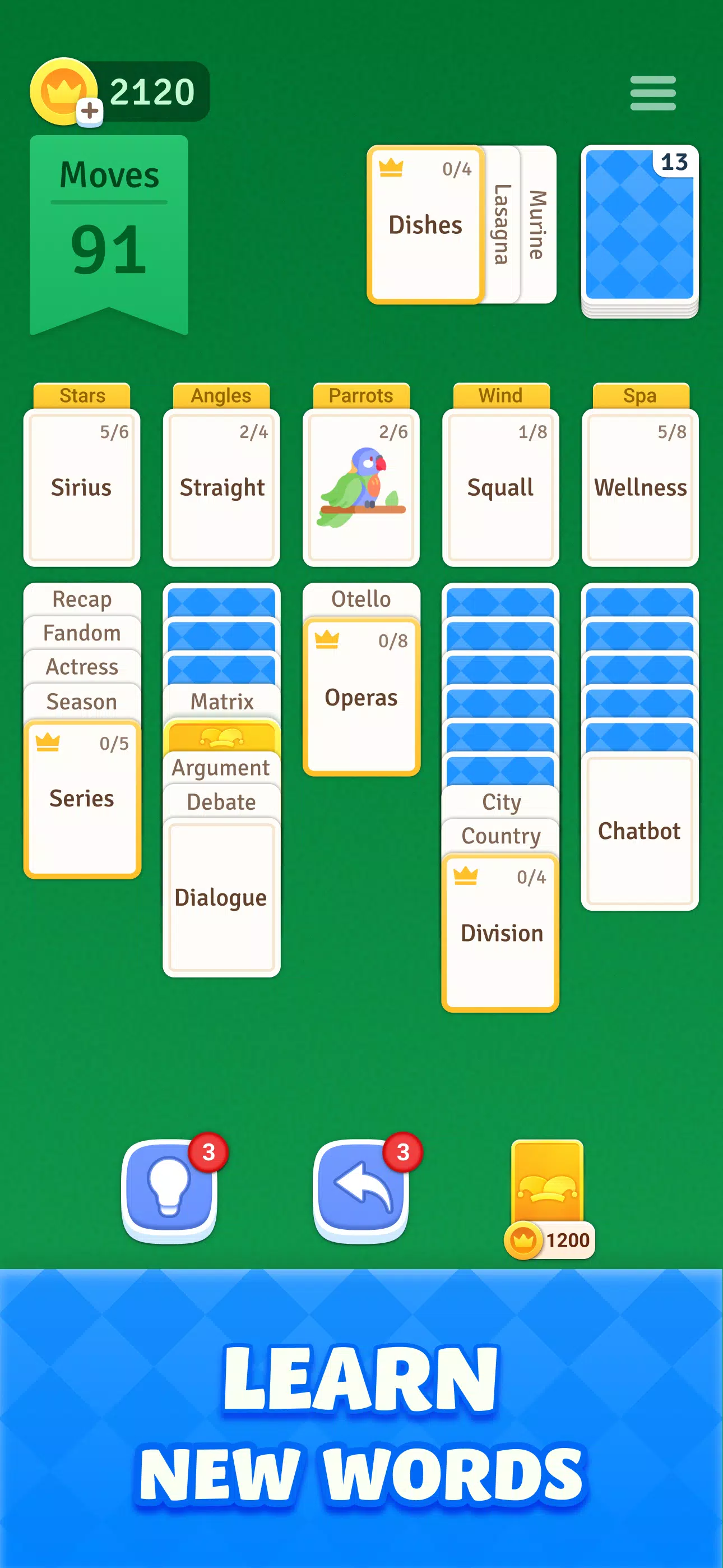 Solitaire Associations Journey  Screenshot 5