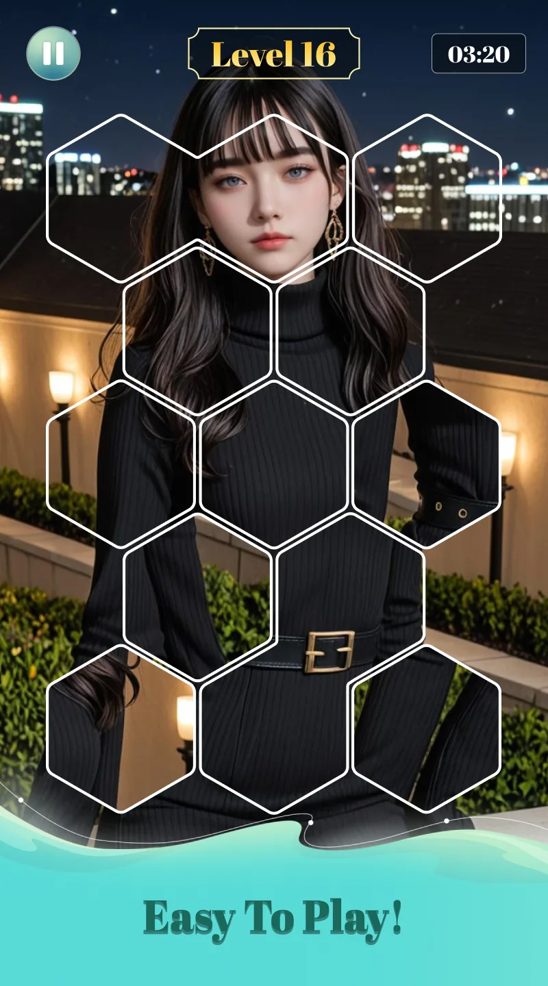 Beauty Uncover Jigsaw  Screenshot 3