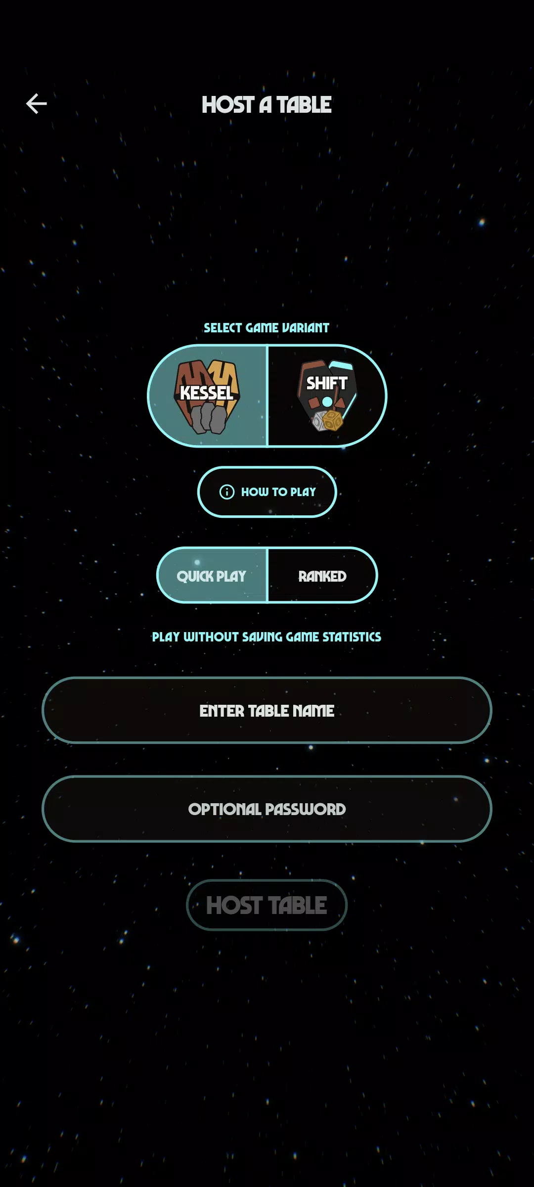 Holocard Cantina Screenshot 2