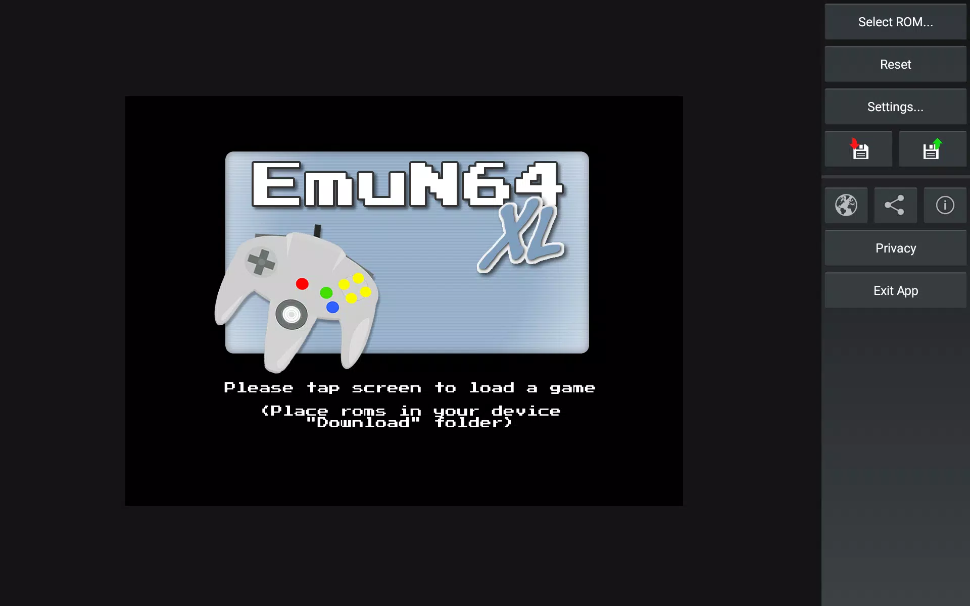EmuN64 XL Screenshot 4