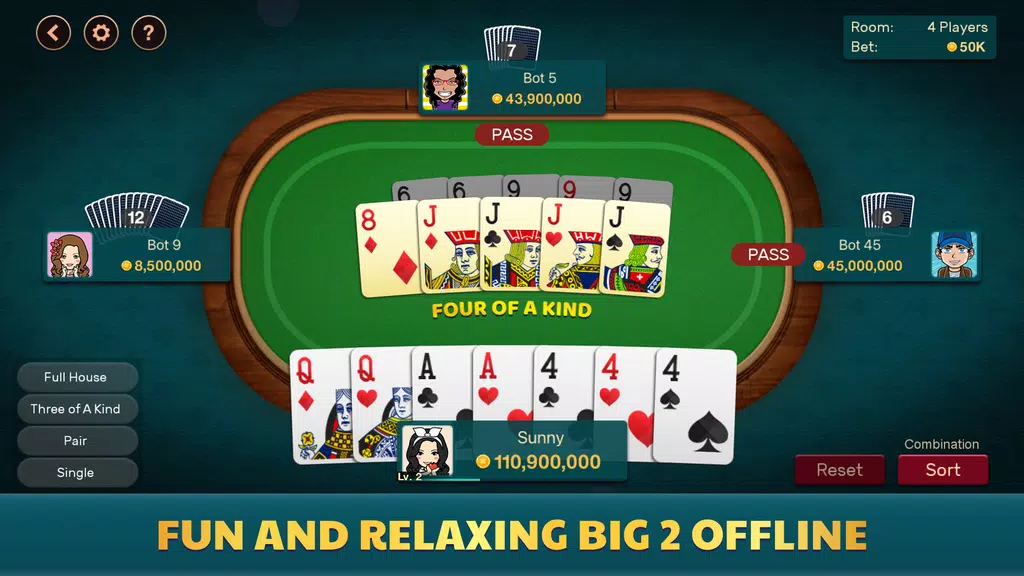 Big 2 Offline Screenshot 1