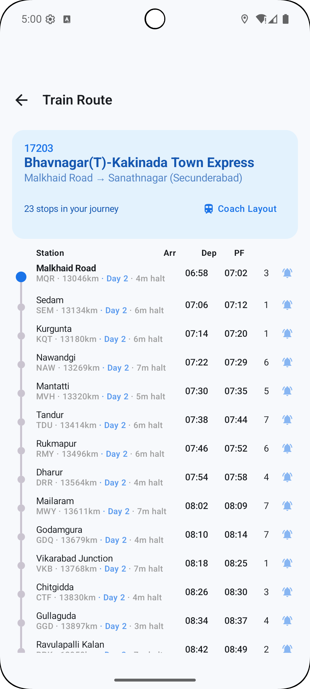 Rail Tracker  Screenshot 7