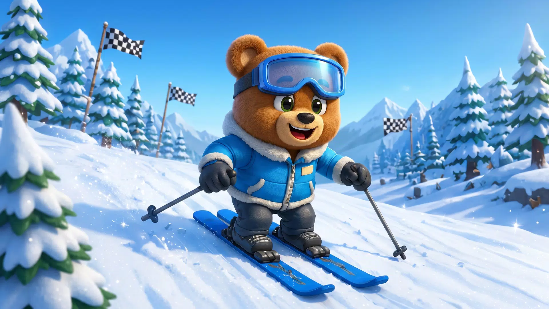 Jumping Bear World 3D Screenshot 8