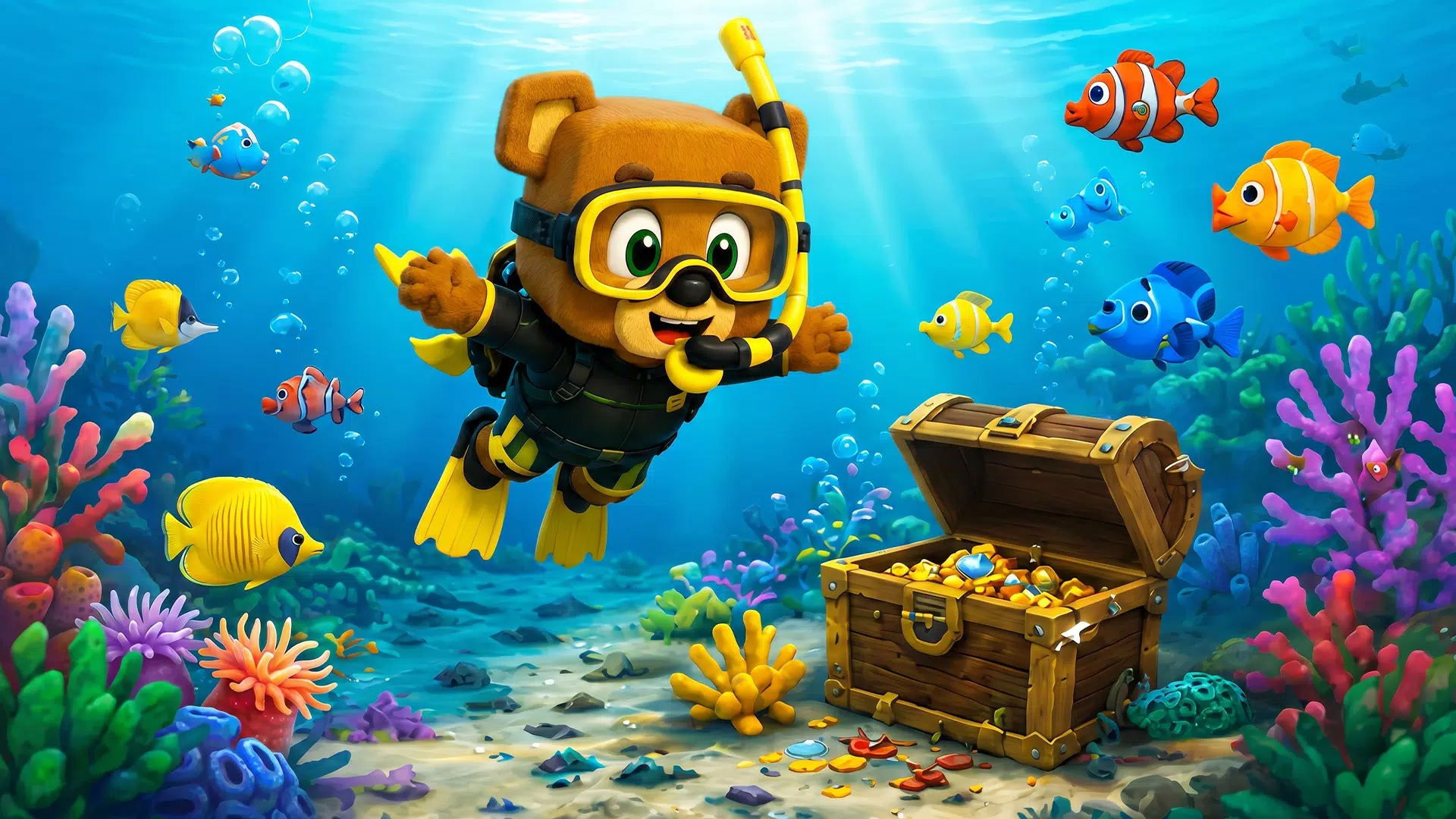 Jumping Bear World 3D Screenshot 2