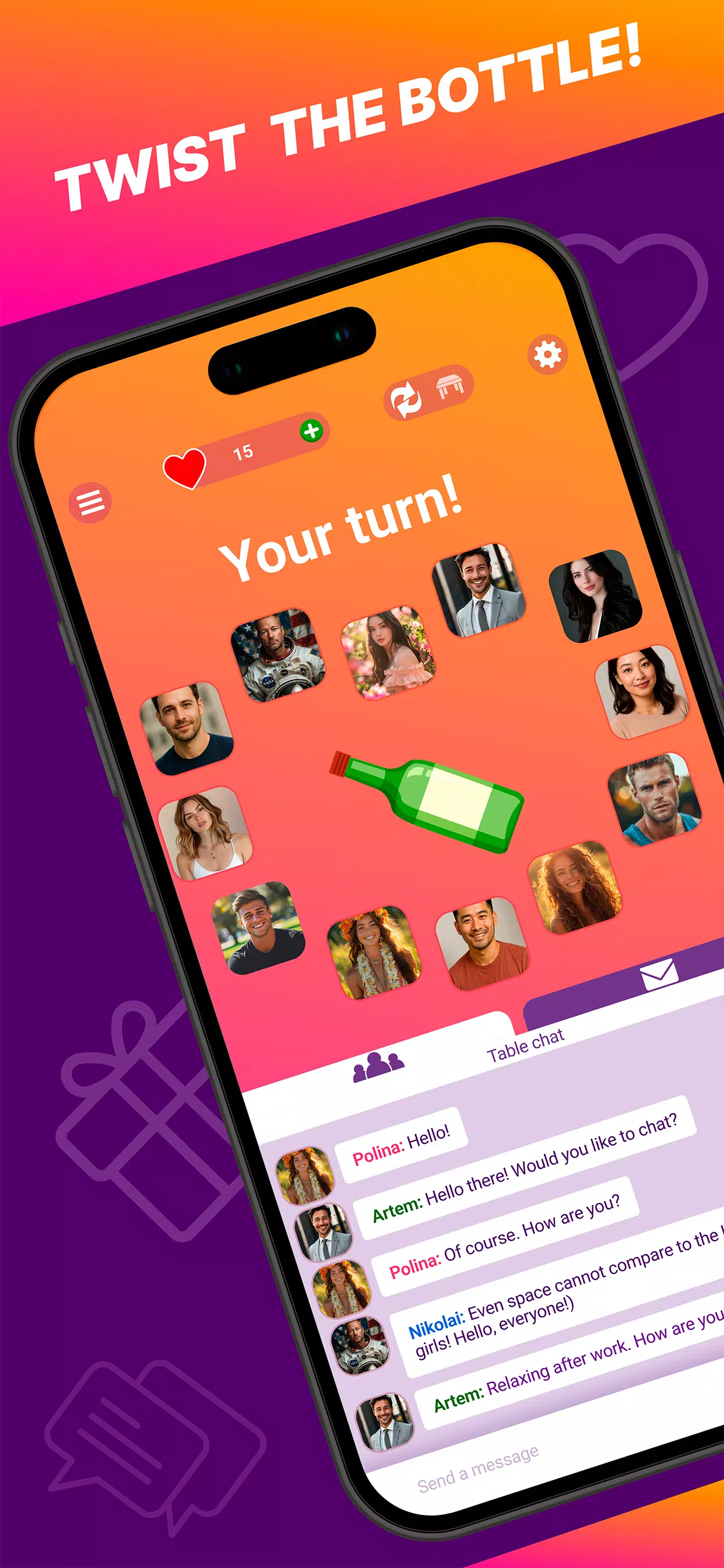 Spin the Bottle: Chat Rooms Screenshot 7