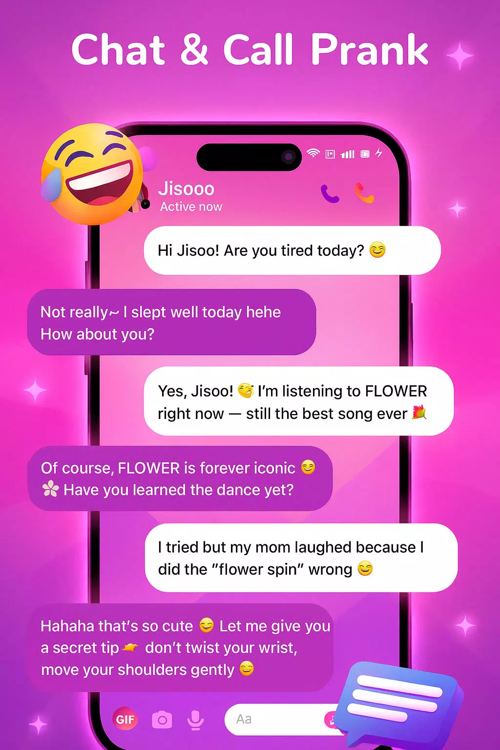 Celebrity Call & Chat Fun Screenshot 3