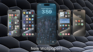 iPhone 15 Launcher for Android Screenshot 2
