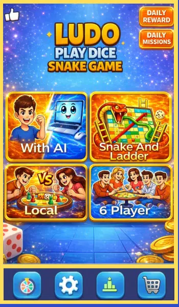 Ludo Play Dice Snake Game fun Screenshot 2