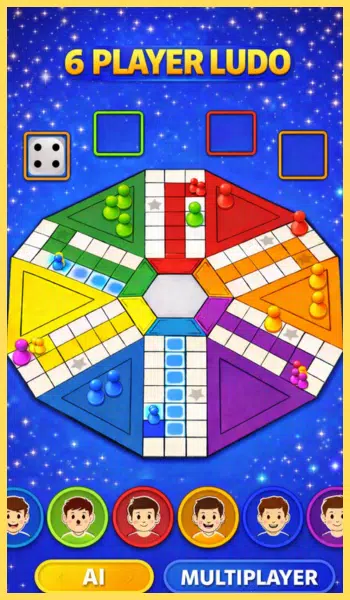 Ludo Play Dice Snake Game fun Screenshot 4