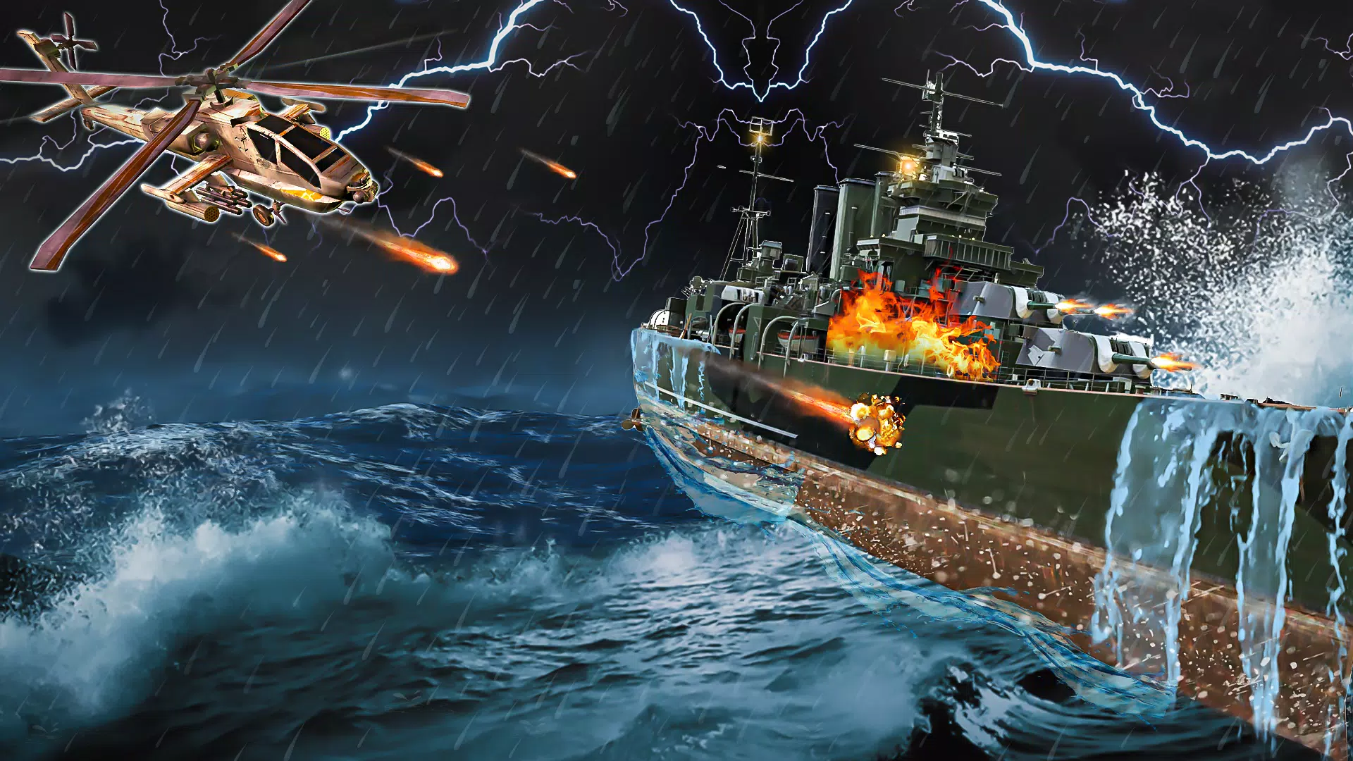 Gunship Helicopter Shooting 3D Screenshot 5