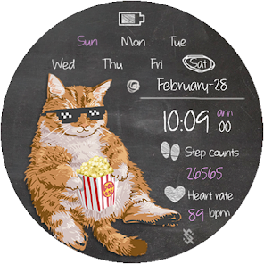 BFF146- Blackboard Art Cat Screenshot 9