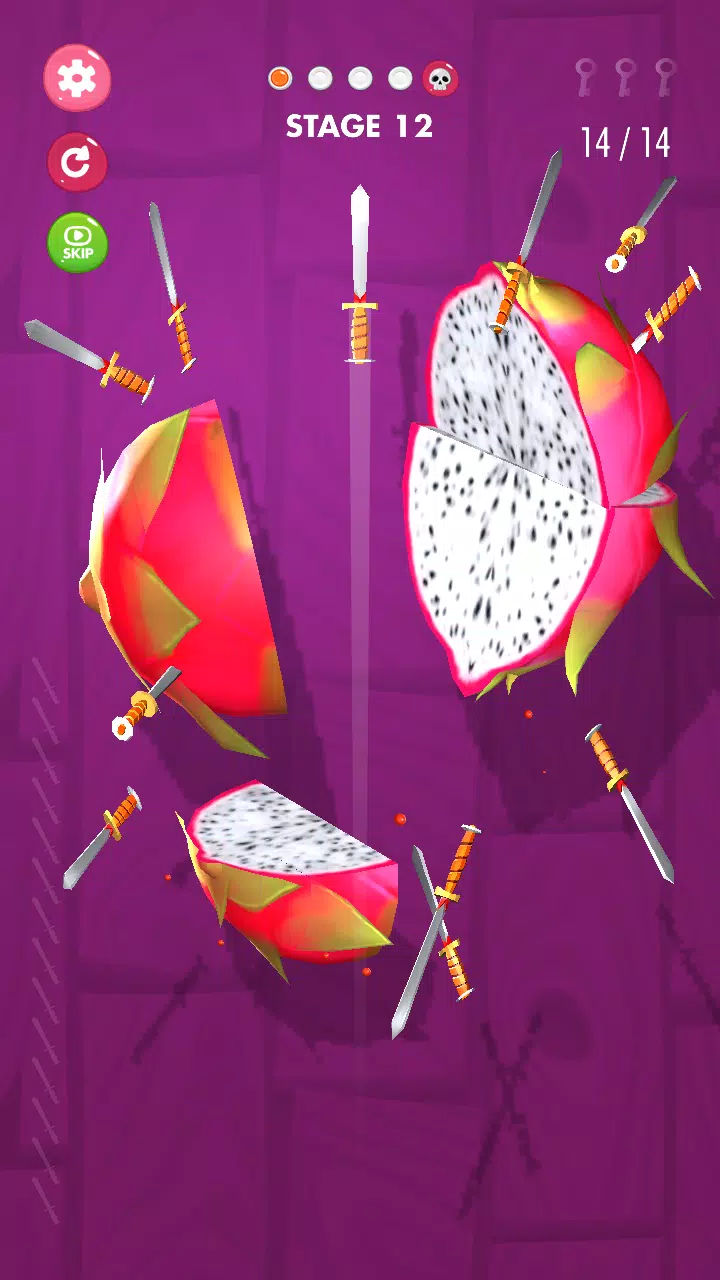 Knife Hits 3D Screenshot 2