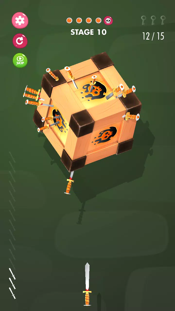 Knife Hits 3D Screenshot 5