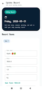 SpendTrack Daily Screenshot 2
