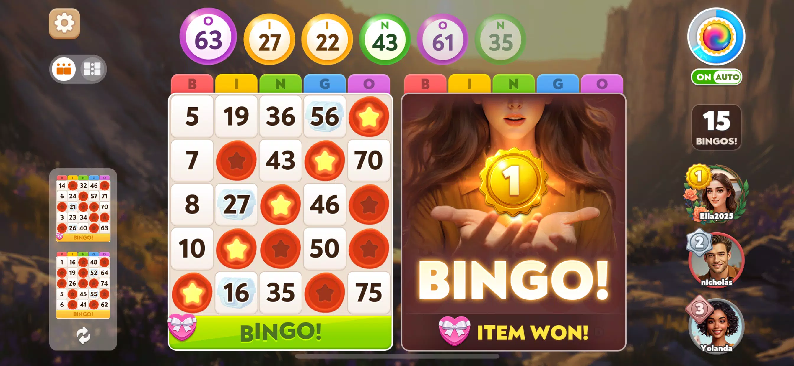 Bingo Diary Screenshot 4