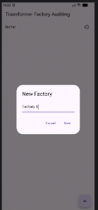 Transformer Factory Audit Screenshot 2