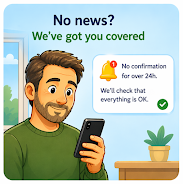 Tout va bien - Daily Check-in Screenshot 3
