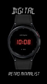 Digital Watch Face 05 Screenshot 4