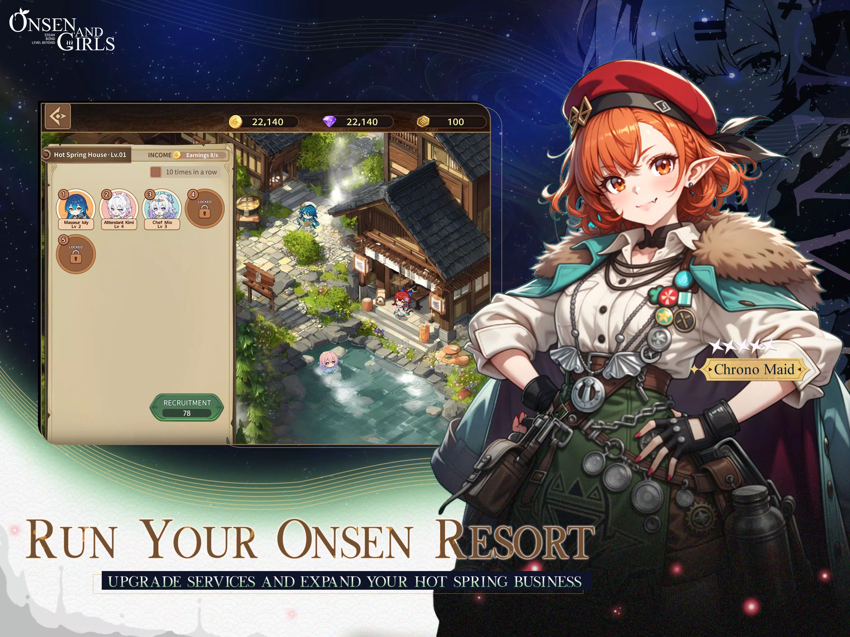 Onsen and Girls Screenshot 6