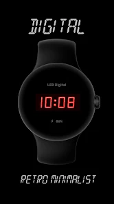 Digital Watch Face 05 Screenshot 5