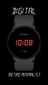 Digital Watch Face 05 Screenshot 3