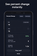 Quick Percent Calculator Screenshot 1