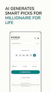 PICKZ AI-AI LOTTERY NUMBERS Screenshot 4
