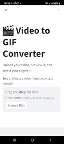 Video To GIf Maker Screenshot 2