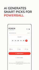 PICKZ AI-AI LOTTERY NUMBERS Screenshot 2