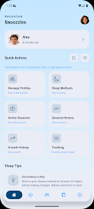 Snoozzles: Sleep Trainer & Log Screenshot 1