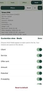 Totem CRM Screenshot 7