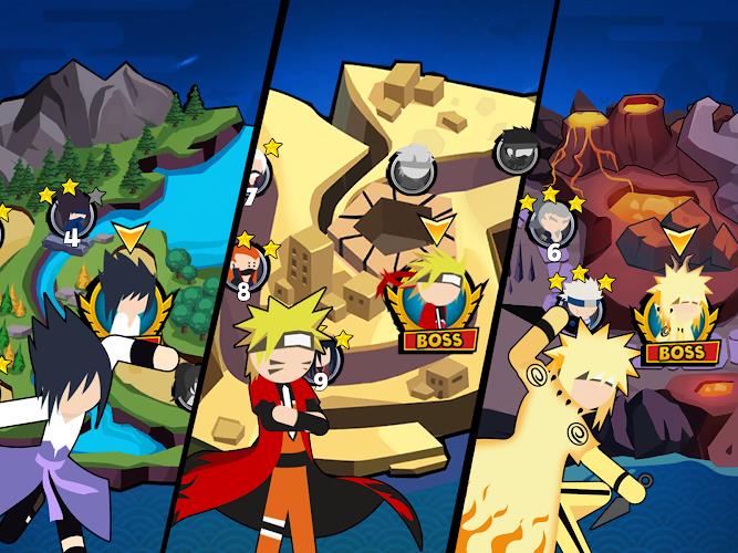 Stickman Ninja 3v3 Battle Screenshot 10