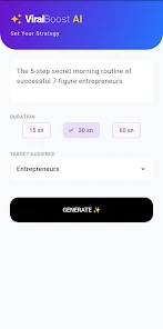 ViralBoost AI Screenshot 5