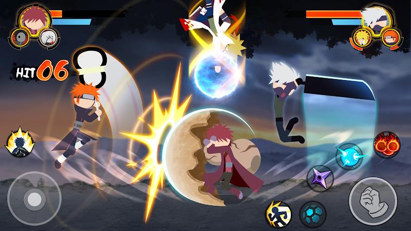 Stickman Ninja 3v3 Battle Screenshot 4